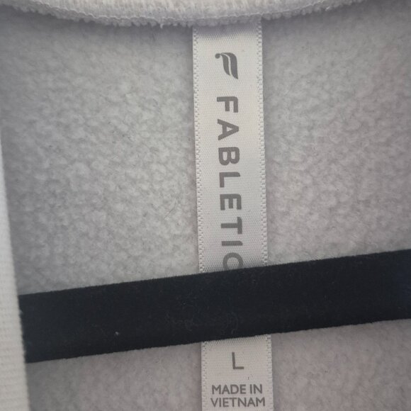 Fabletics white sweater size large - Picture 3 of 3